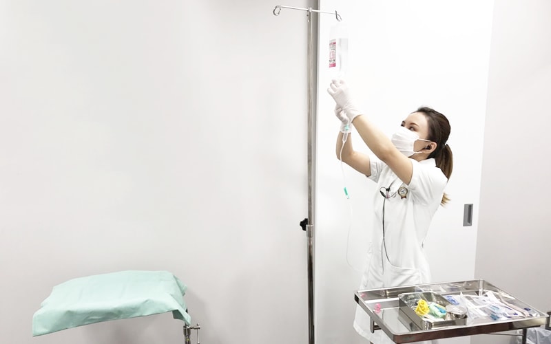 患者様のカウンセリング